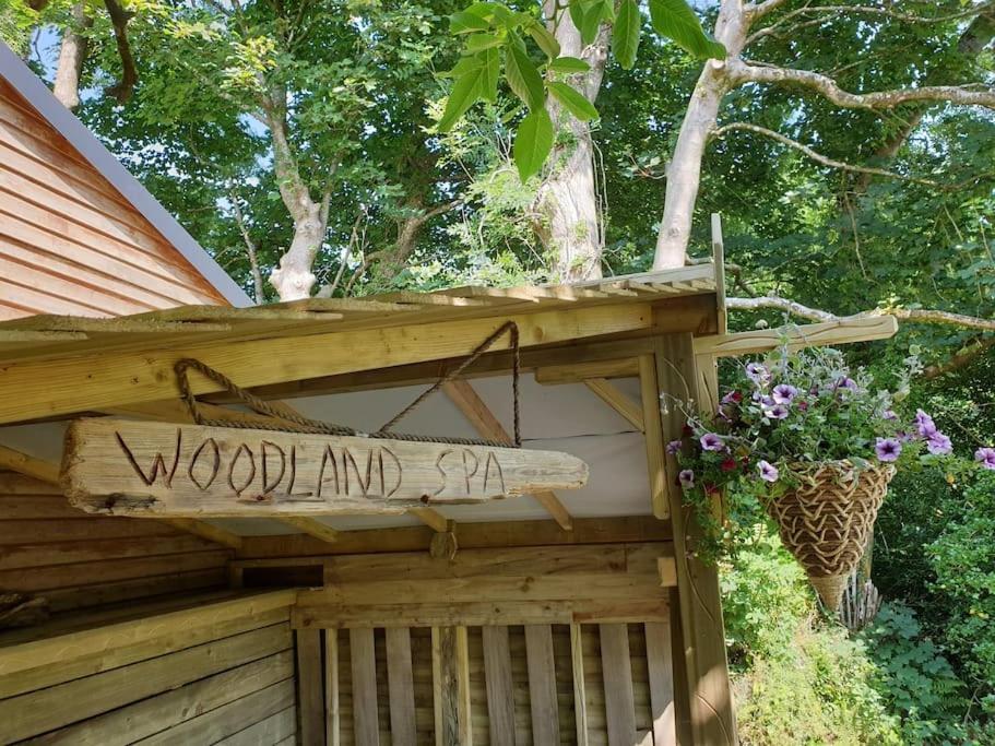 The Potting Shed Near Tenby, 100" Projector, Four Poster Bed, On-Site Hot Tub Access Via Spa Pack, Breakfast Exteriör bild